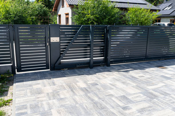 Residential Paver Driveway in Rolling Hills, CA